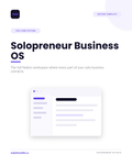 Solopreneur Business OS — Full Notion Workspace